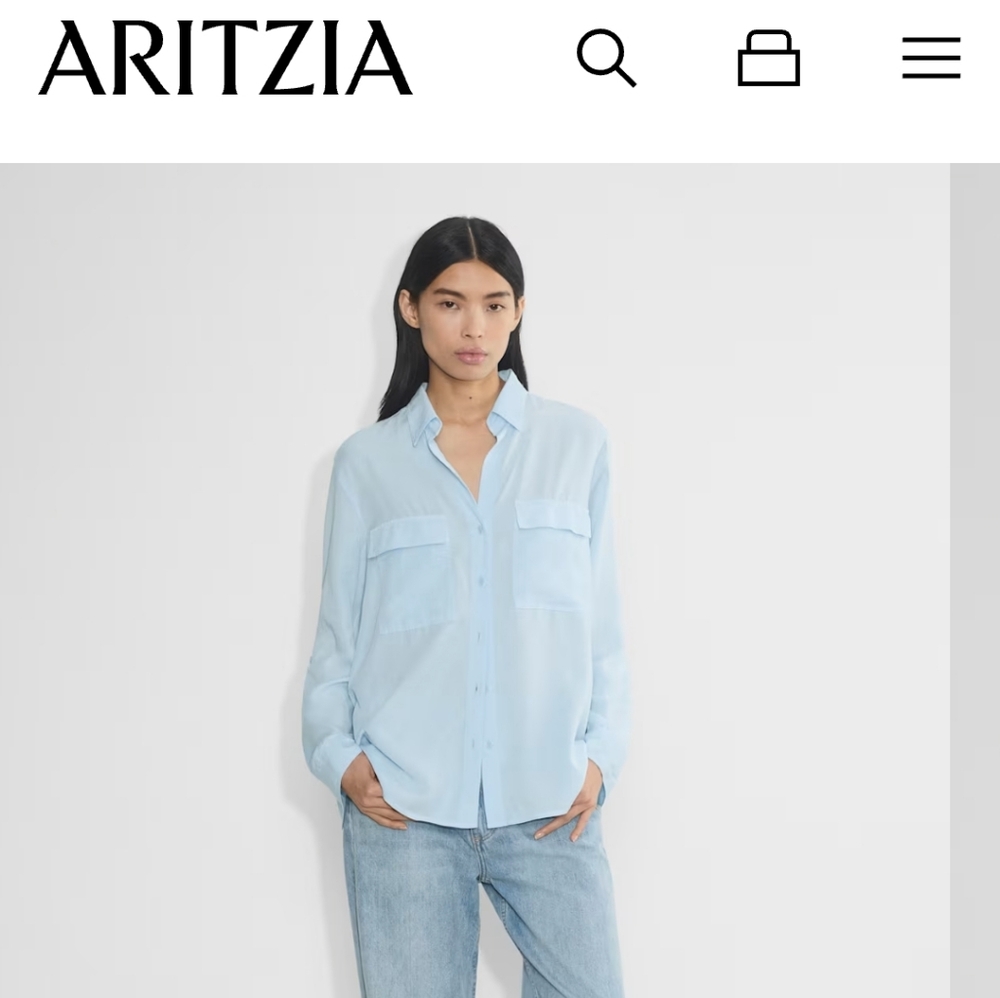☀️HP☀️Aritzia Babaton Utility Shirt